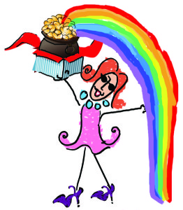 The Profit Goddess Rainbow Logo Image