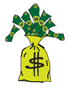 What Does Financial IQ Have To Do With Success? - The Profit Goddess Money Bag Image