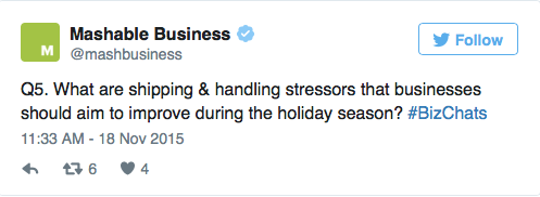 150+ Holiday Business Tips from Mashable's #BizChats Question 5 Image