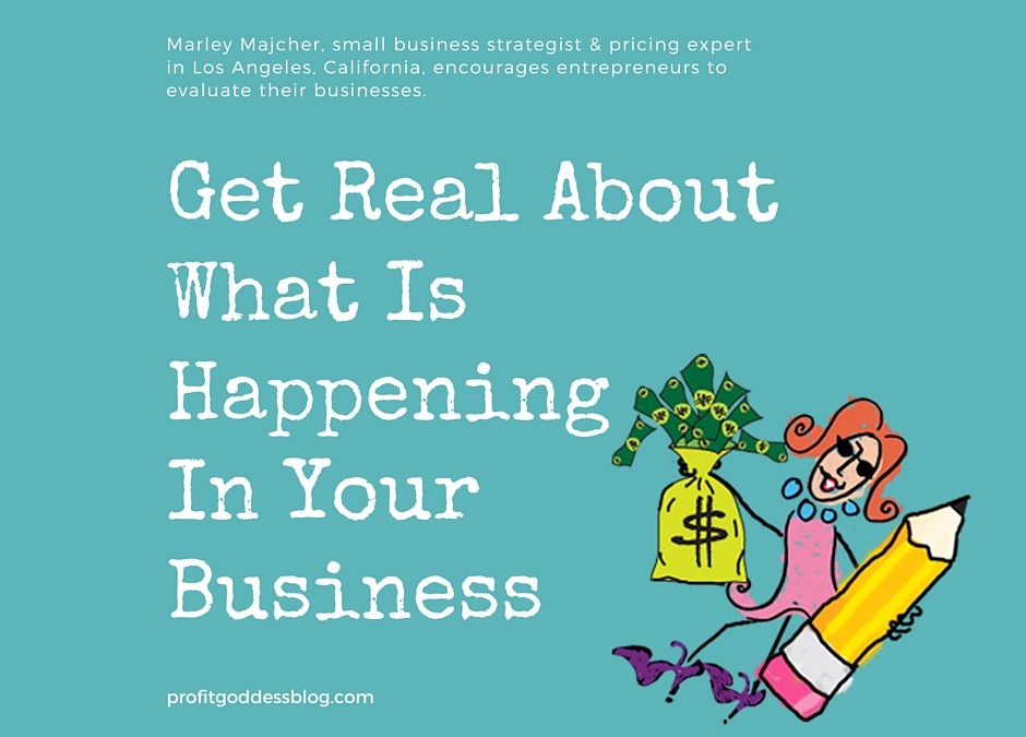 Get Real About What Is Happening In Your Business Facebook Post Image