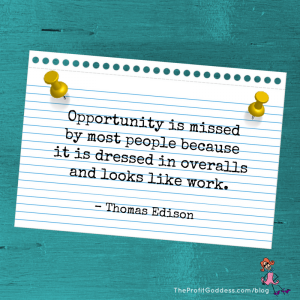 Empowering Words: Feel Positively Inspired! – Thomas Edison quote