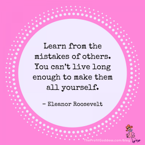 How To Boost Your Business Skills Now! - Eleanor Roosevelt quote