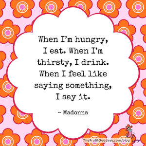 Life 101: Master Class In Overcoming Adversity! – Madonna quote