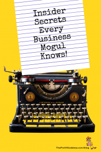 Insider Secrets Every Business Mogul Knows! - Pinterest title image