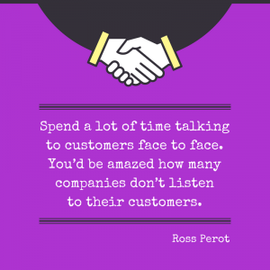 The Best Customer Service Starts With You - Ross Perot quote