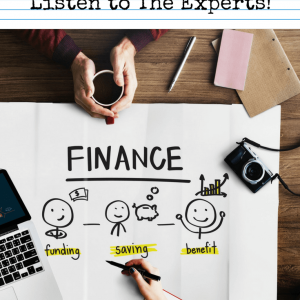 Want To Make More Money? Listen to The Experts! - Pinterest title image