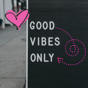 Motivation Monday: Win Your Battles! - Good Vibes Only sign