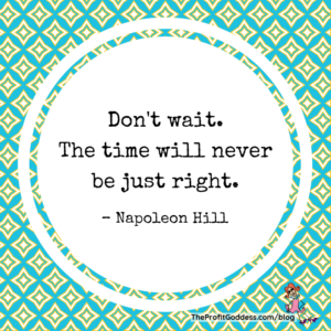 First Time Business Owner? How To Not Suck! - Napoleon Hill quote