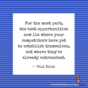 Paul Allen Quotes That Will Inspire You! - Paul Allen quote on blue image