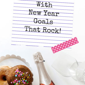 Ring In 2019 With New Year Goals That Rock! - Pinterest title image