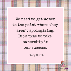 How To Go From Hot Mess To Badass Girlboss! - Tory Burch quote