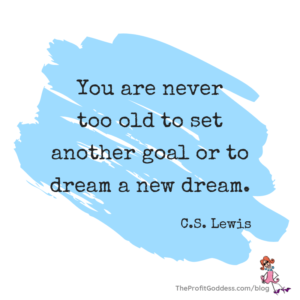 Goal Digger 101: The Quick & Dirty Guide! - CS Lewis quote
