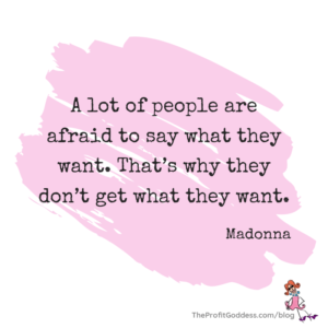 Goal Digger 101: The Quick & Dirty Guide! - Madonna quote