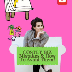 Costly Business Mistakes & How To Avoid Them! - Pinterest title image