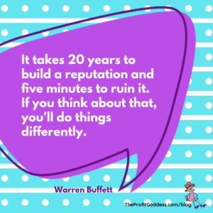 How To Create Effective Branding On A Budget! - Warren Buffett quote