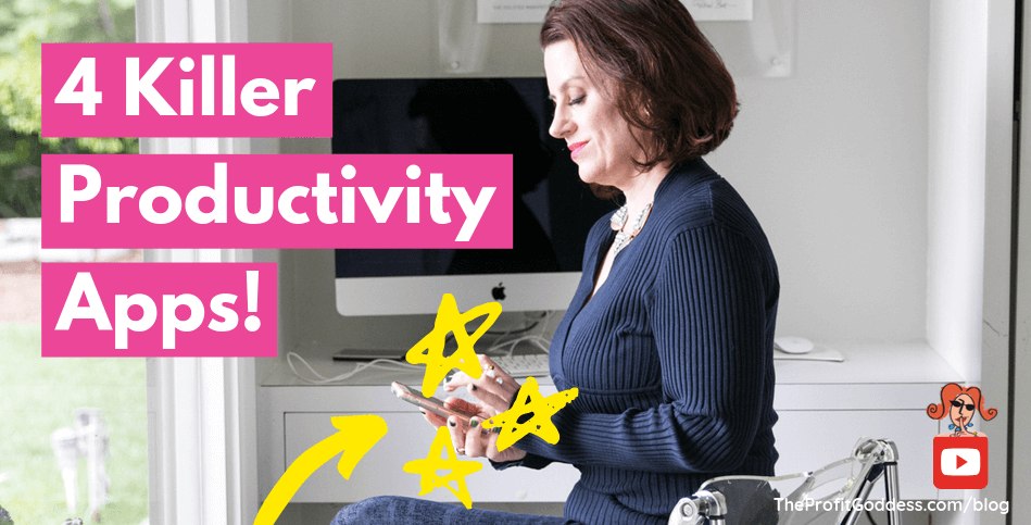 4 Killer Productivity Apps! - blog title image