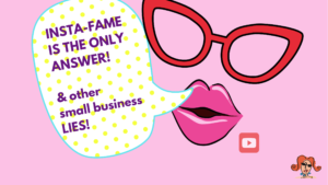 INSTA-FAME IS THE ANSWER & Other Small Biz LIES - YouTube image