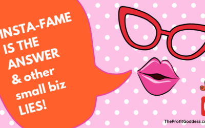 INSTA-FAME IS THE ANSWER & Other Small Biz LIES