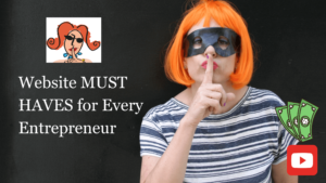 Website MUST HAVES For Every Entrepreneur! - YouTube image
